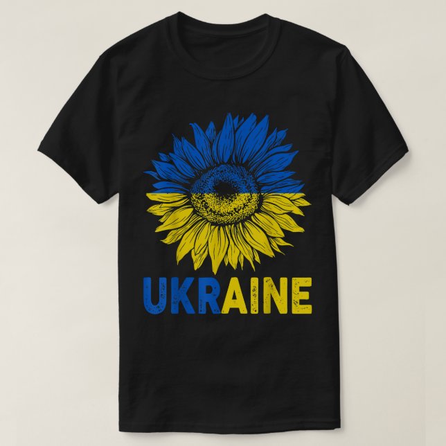 T-shirt Ukraine  (Design devant)