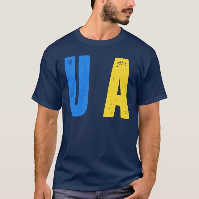 T-shirt Ukraine (Devant)