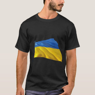 T-shirt Ukraine Drapeau - Guerre, Politique, Souffrance