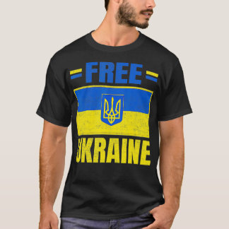 T-shirt Ukraine Libérez le soutien américain Ukraine Ukrai