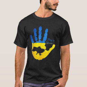 T-shirt Ukraine Map Pray For Ukraine