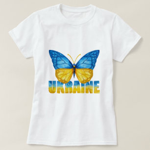 T-shirt UKRAiNE NOUS SOMMES PRÊTS À VOUS
