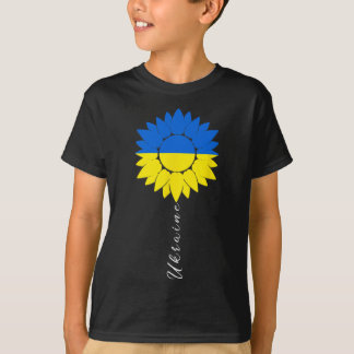 T-shirt Ukraine Sunflower Ukrainian Flag I Stand With Ukra