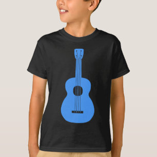 T-shirt Ukulele - Bleu bébé