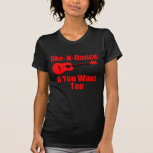 T-shirt ukulélé drôle