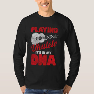T-shirt Ukulele Hawaïen Uke Je Joue Du Ukulele C'est Dans 