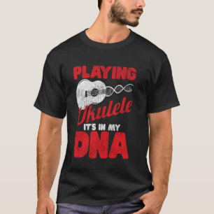 T-shirt Ukulele Hawaïen Uke Joue de l'Ukulele C'est Dans M