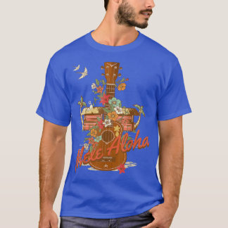 T-shirt Ukulele Mele Aloha Hawaii for Island Music Lovers 