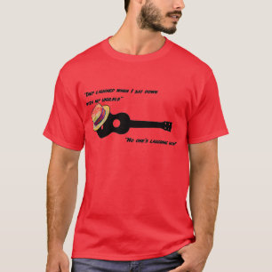 T-shirt Ukulélé riante