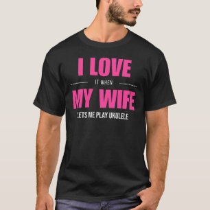 T-shirt Ukulele Serenade Tee - Strum up Amour et rire