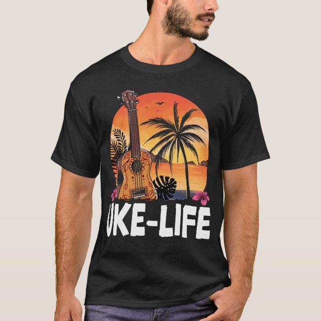 T-shirt Ukulele Uke (Devant)