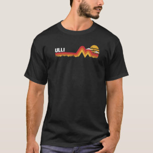 T-shirt Ulli Retro Vintage Sunset Ulli 80s 90s