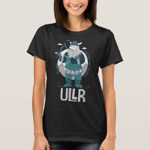 T-shirt Ullr Norse Dieu De La Neige Patron Saint Des Skieu