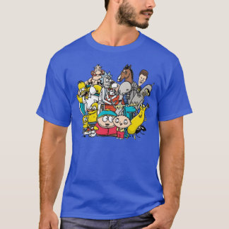 T-shirt Ultimate Modern Cartoon Mashup