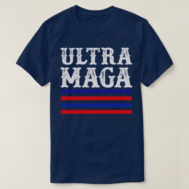 T-shirt Ultra Maga déprimé (Design devant)