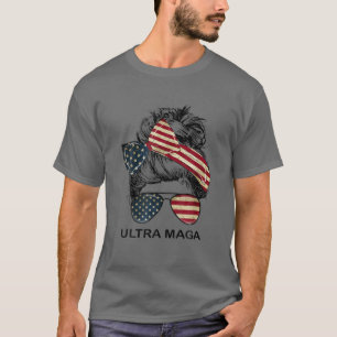 T-shirt Ultra Maga Messy Bunt Funny Anti Joe Biden Citatio