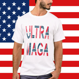 T-shirt Ultra MAGA Trump Patriotique Républicain Conservat