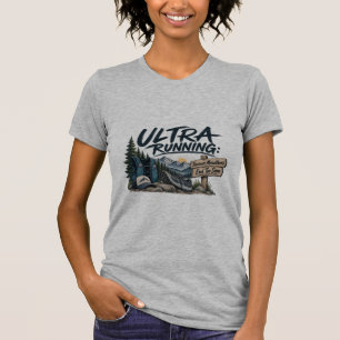 T-shirt Ultra Trailrunning Parce que les Marathons Se Term