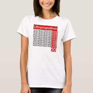 T-shirt ULTRAMARATHON 80 miles  sourire