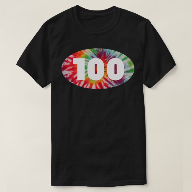 T-shirt Ultramarathon Ultramarathon 100 Milles Teinture Ul (Design devant)