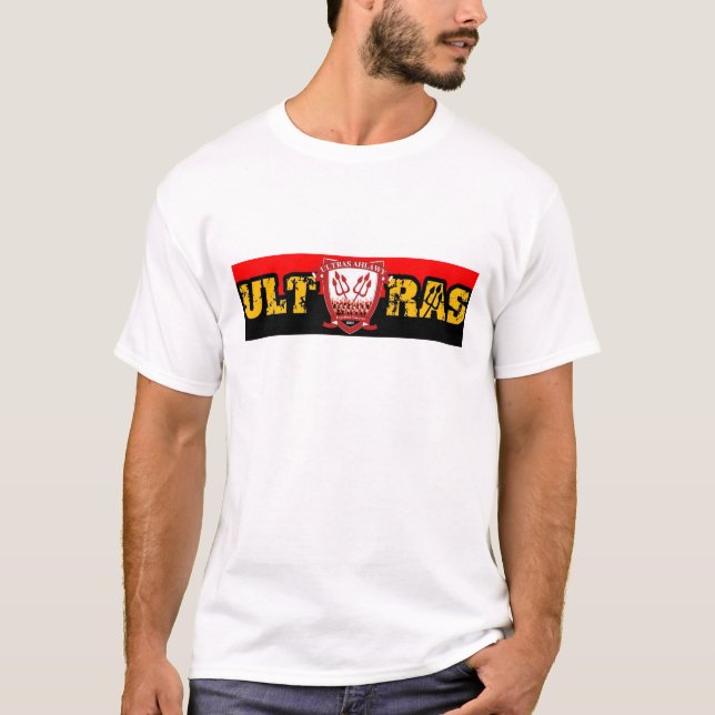 T-shirt ULTRAS AHLAWY Al Ahly Football Club Fans égyptiens (Devant)