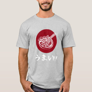 T-shirt Umai !! Japonais "Délicieux !!" mot