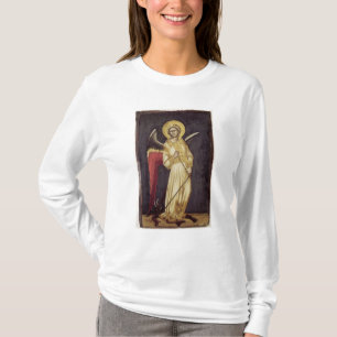 T-shirt Un ange avec un démon sur une chaîne