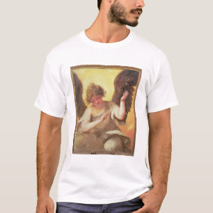 T-shirt Un ange tenant un flacon en verre