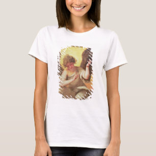 T-shirt Un ange tenant un flacon en verre