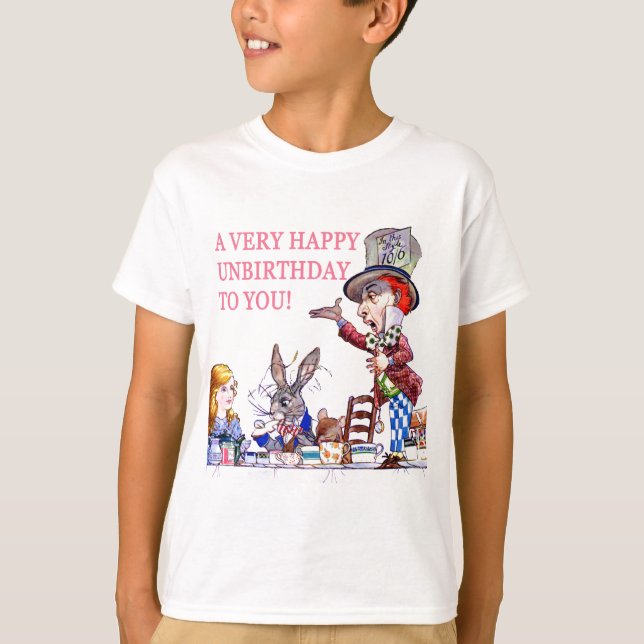 T-shirt Un anniversaire très heureux pour vous! (Devant)