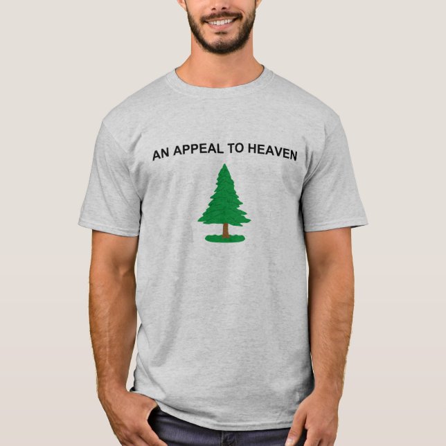 T-shirt Un appel au ciel - drapeau 1775 naval de G (Devant)