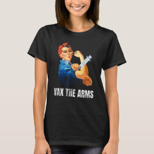 T-shirt Un appel aux armes n'attendez pas un vaccin contre