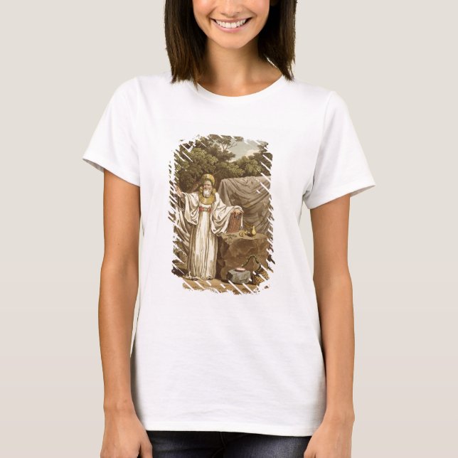 T-shirt Un Arc Druide dans son Habit Judiciaire, gravé par (Devant)