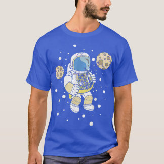 T-shirt Un astronaute joue à la Horne française