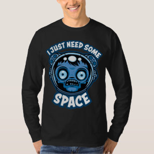 T-shirt Un Astronaute Zombie A Besoin D'Espace