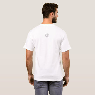 T-shirt Un autocollant fantaisiste illustration d'un solei