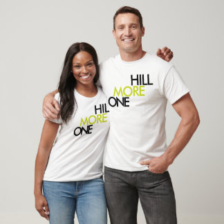 T-shirt Un autre sentier de la colline coule la chemise