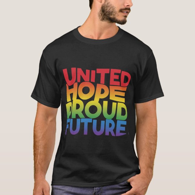 T-shirt Un avenir fier d'espoir (Devant)