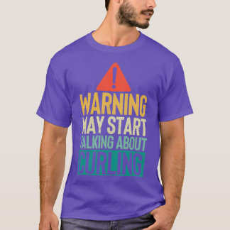 T-shirt Un avertissement d'expert peut commencer
