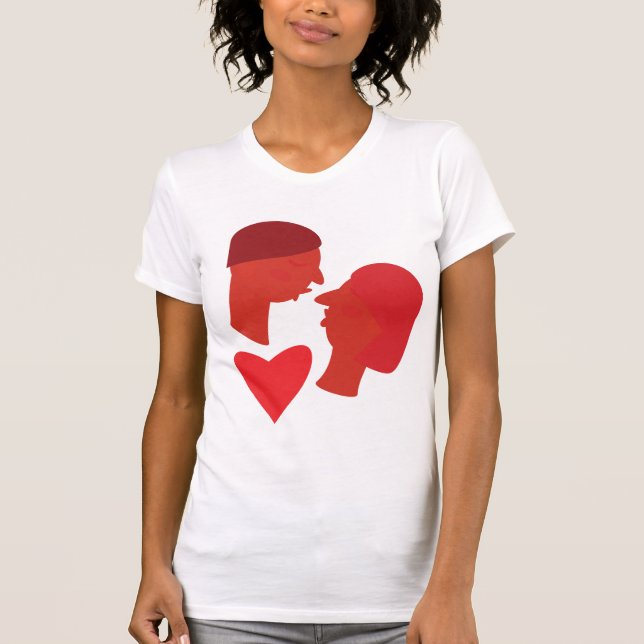 T-shirt Un Baiser (Devant)