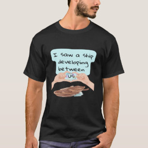 T-shirt Un bateau d'amour