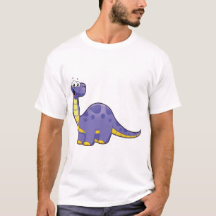 T-shirt Un beau dinosaure pourpre