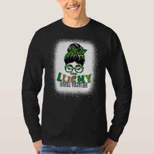 T-shirt Un bénévole de l'Hôpital Lucky Bleached St patrick