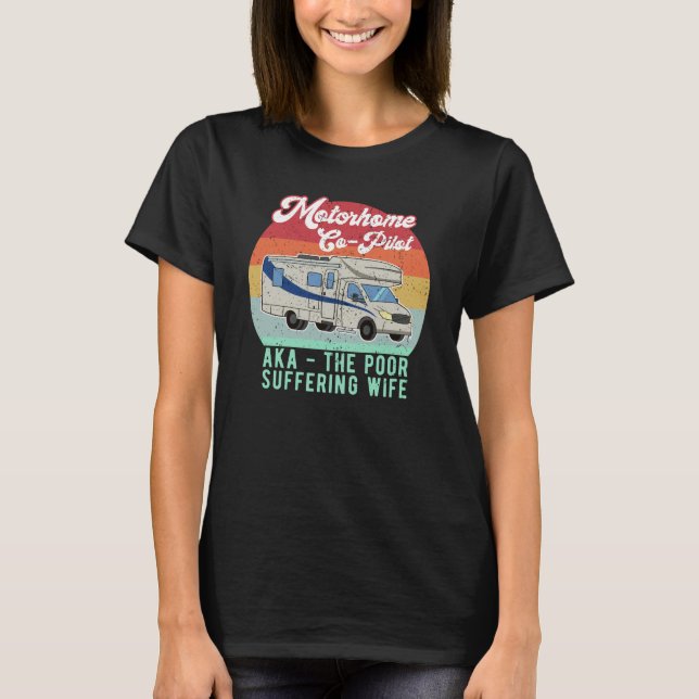 T-shirt Un cadeau de co-pilote amusant pour une femme (Devant)