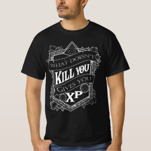 T-shirt Un cadeau de jeu de table vous donne XP Dice