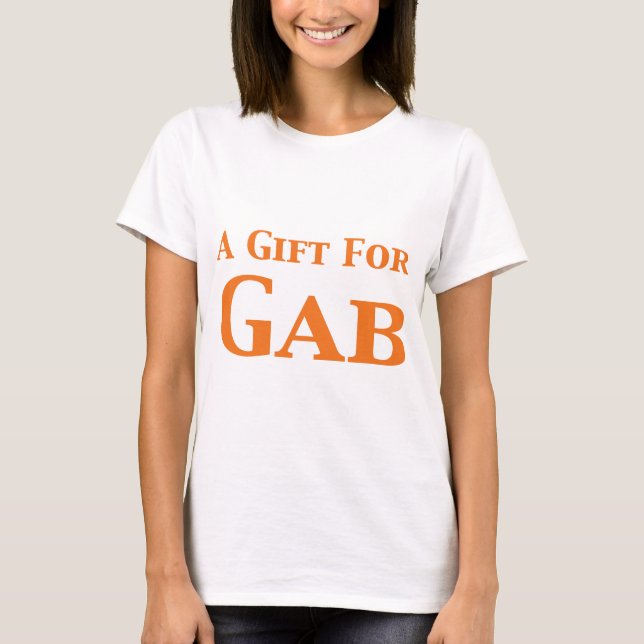 T-shirt Un cadeau pour des cadeaux d'encoche (Devant)
