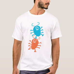 T-shirt Un canard et une poupée de disney