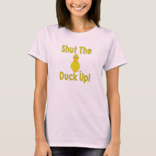 T-shirt Un Canard Jaune Sale Ferme Le Canard