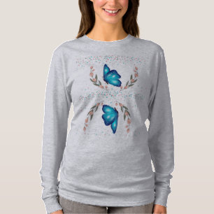 T-shirt Un capuchon de papillon.