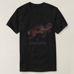 T-shirt Un carcajou